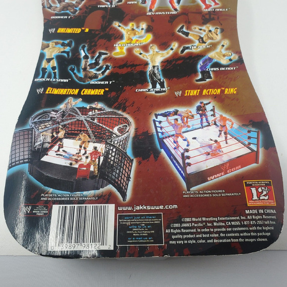 WWE Triple H NEW Flex’ems Jakks Pacific World Wrestling 2003 Action Figure - Picture 9 of 12